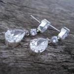 drop earrings tear drop ear..