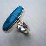 turquoise ring oval turquoi..