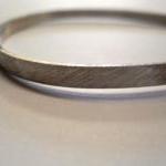 bangle abstract matte sterl..
