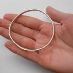 bangle abstract matte sterl..