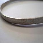 bangle abstract matte sterl..