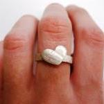 heart ring - rustic - Reduc..