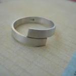 simple silver ring