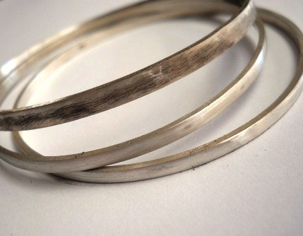 bangles bangle set bagles set sterling silver bangles modern bangles bespoke bangles rustic jewelry