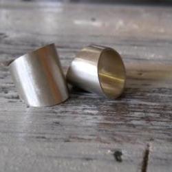 wide modern ring wide ring - tapered